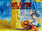 Eine Spielszene zeigt zwei Comicfiguren, einen alten Mann und eine junge Frau mit Hund, in einer Unterwasserwelt.