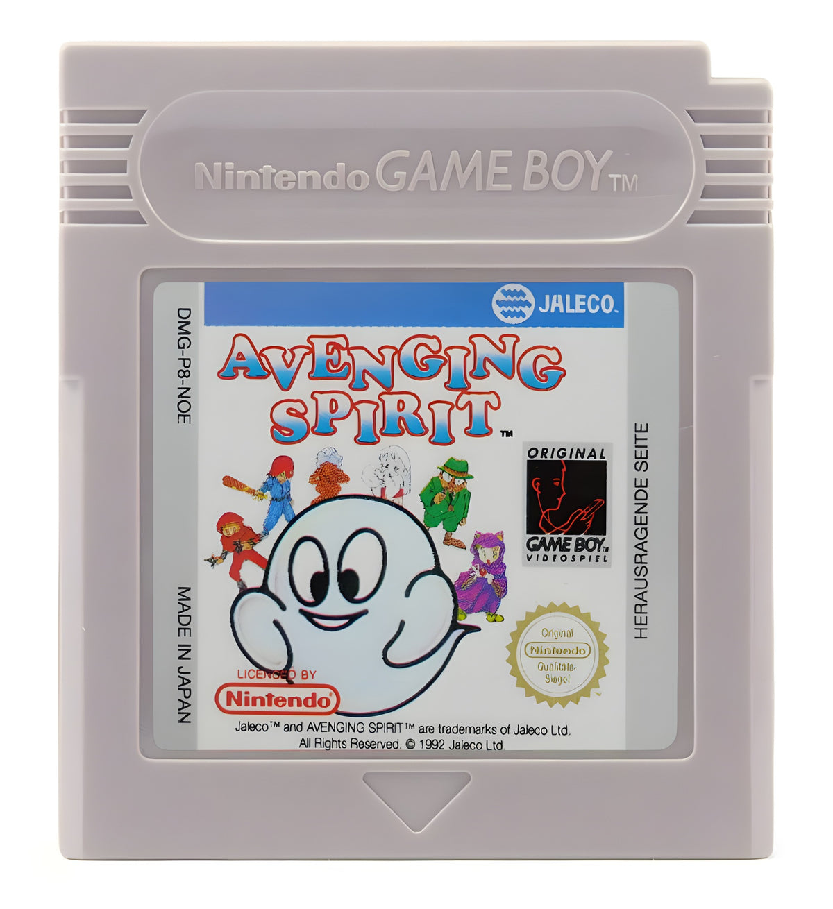 Das Modul von Avenging Spirit für GameBoy