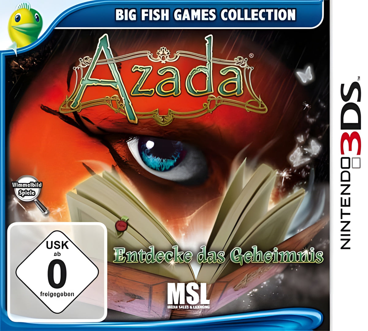 Das Cover von Azada für Nintendo 3DS