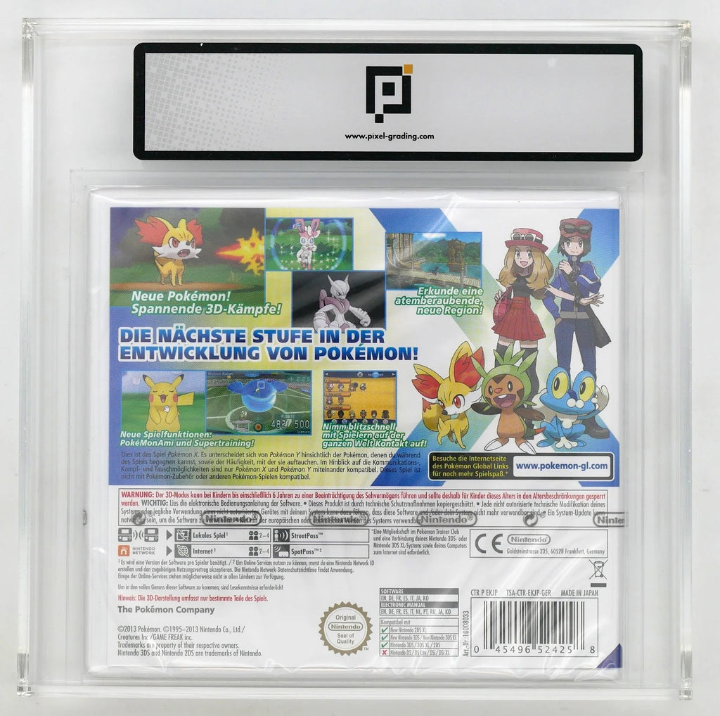 Pokémon X Pixel Grading SEALED 85+ 70573647 (DE) · Sammlerstück