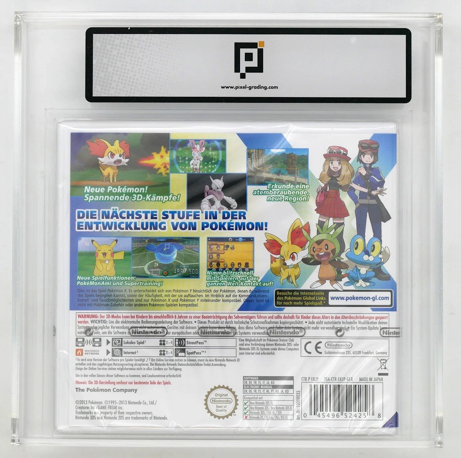 Pokémon X Pixel Grading SEALED 85+ 70573647 (DE) · Sammlerstück