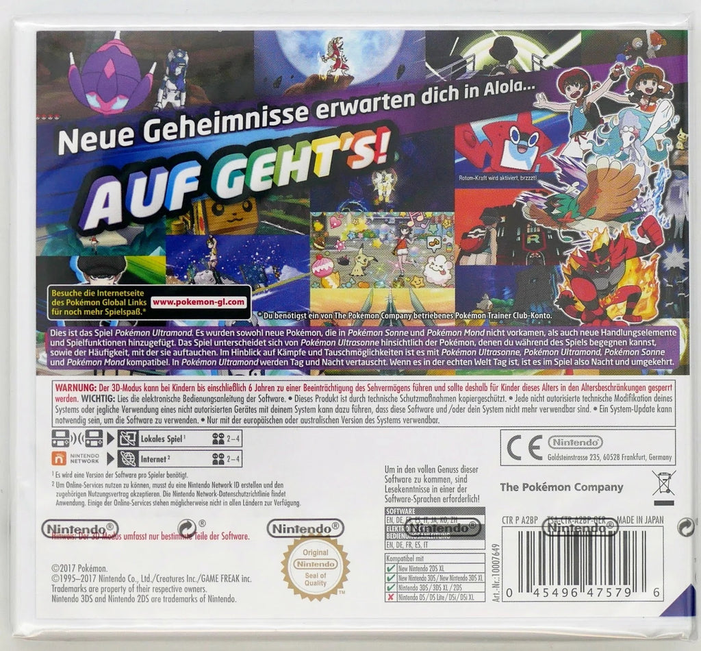Pokémon Ultramond (DE) · Sammlerstück