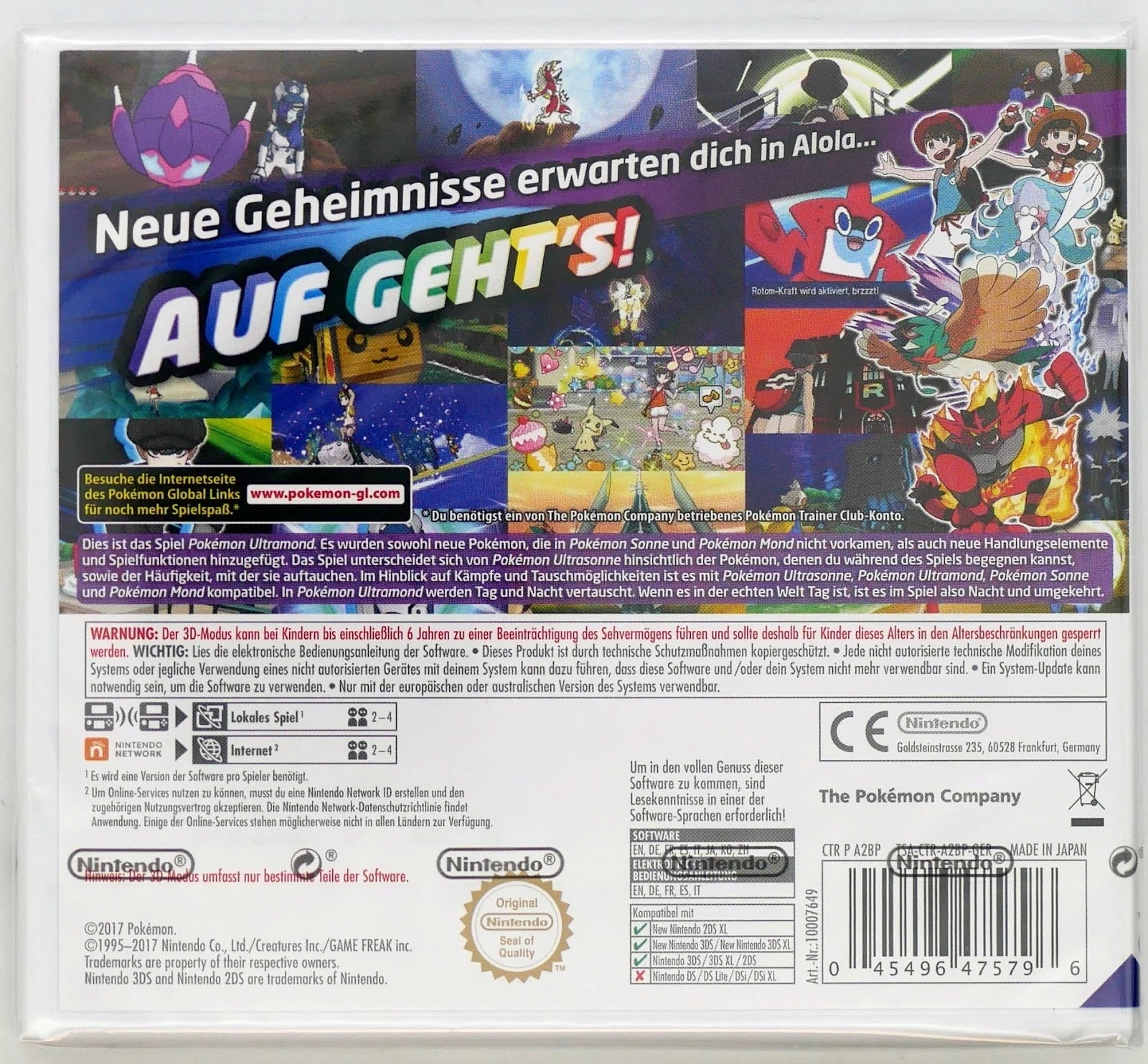 Pokémon Ultramond (DE) · Sammlerstück
