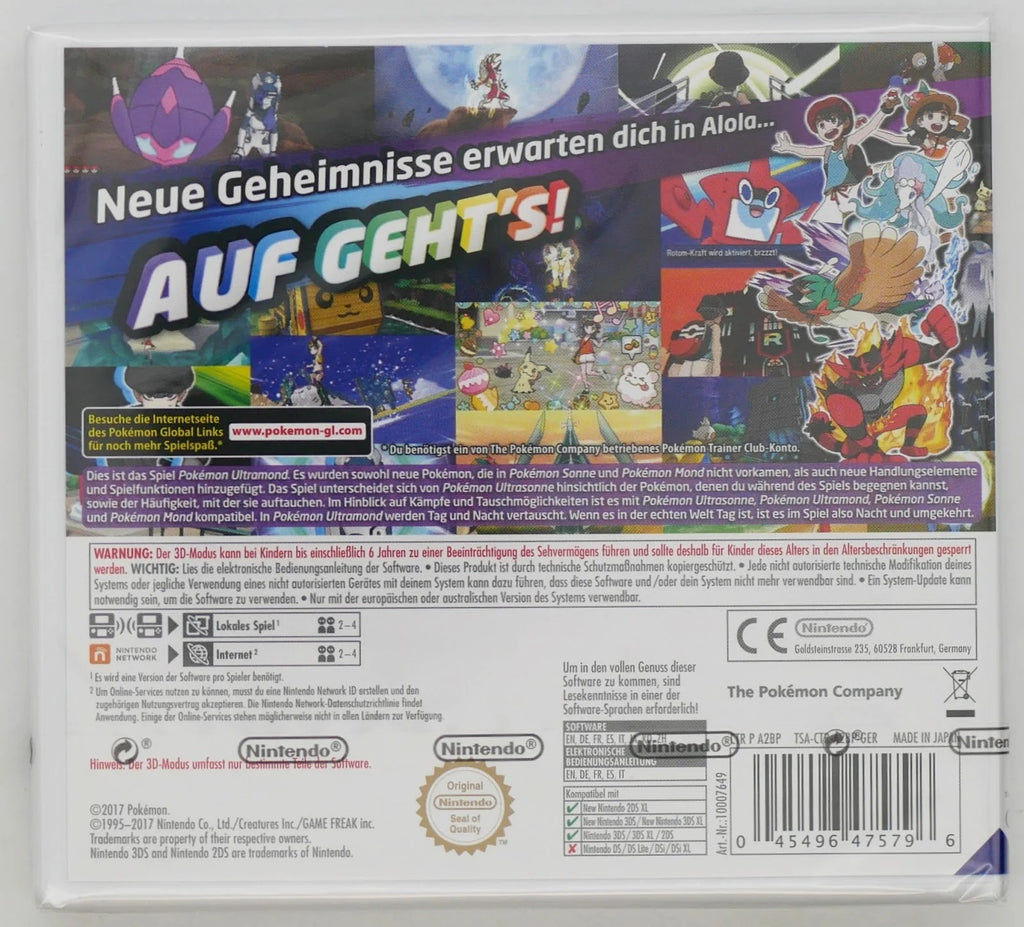Pokémon Ultramond (DE) · Sammlerstück