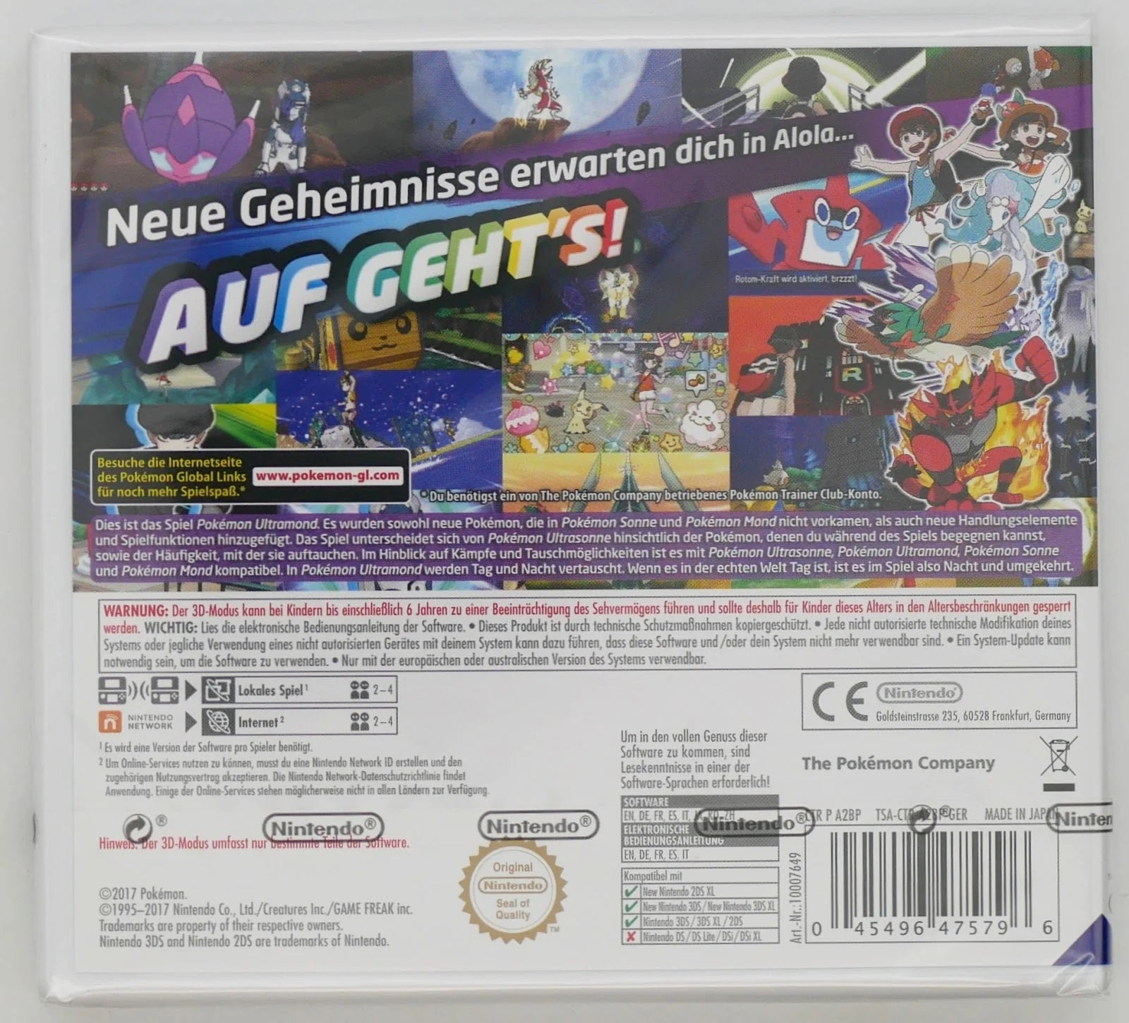 Pokémon Ultramond (DE) · Sammlerstück