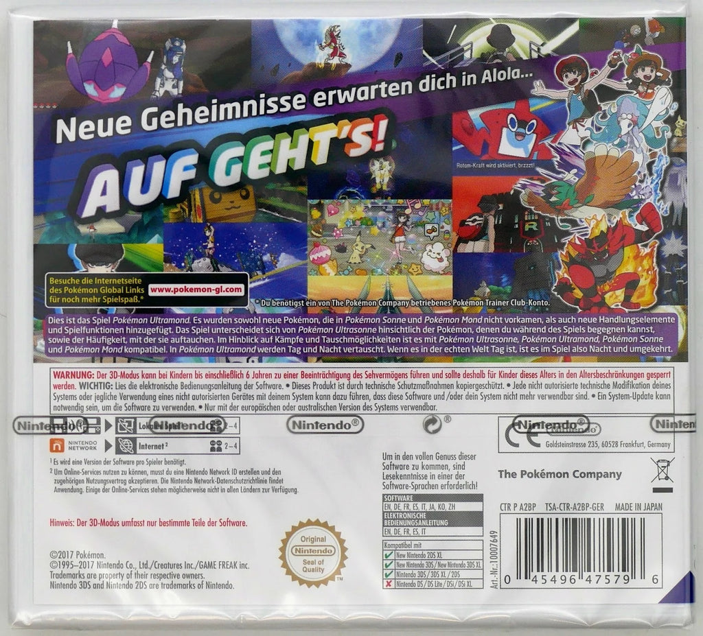 Pokémon Ultramond (DE) · Sammlerstück