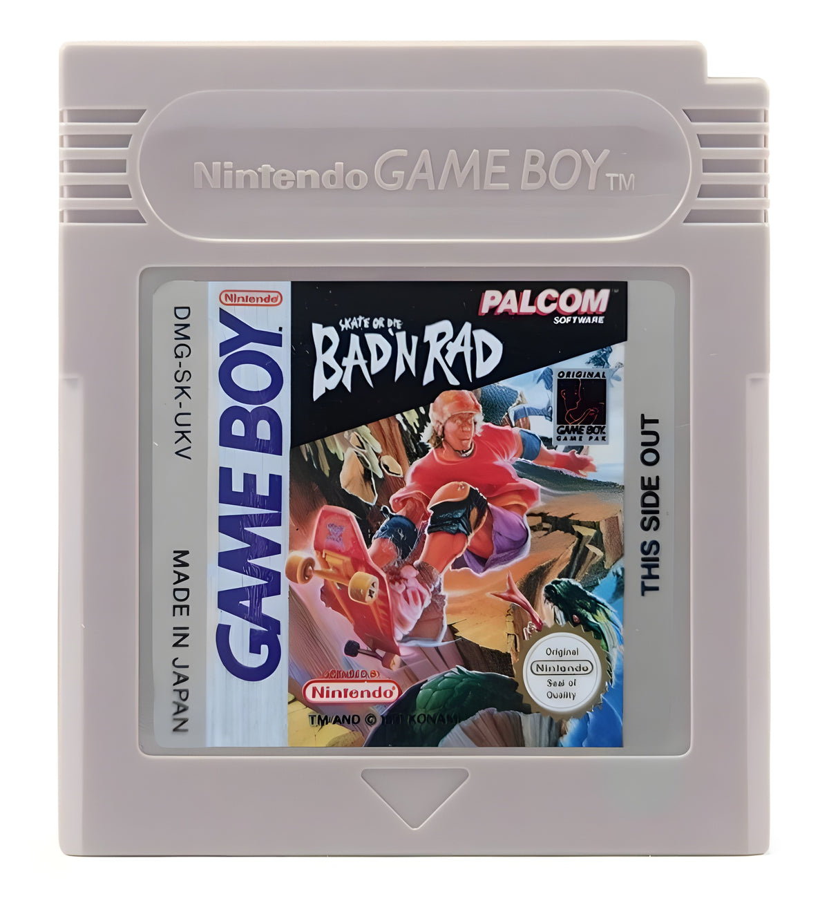 Das Modul von Bad N Rad Skate Or Die für GameBoy