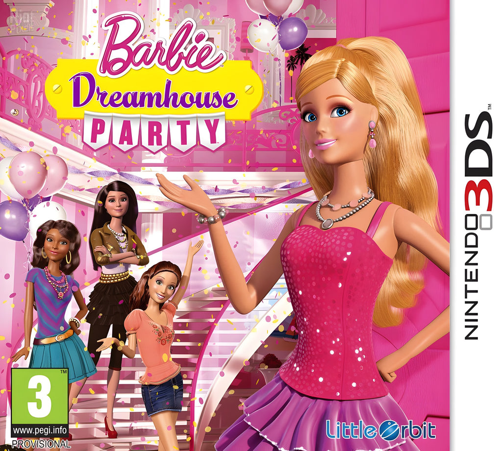 Das Cover von Barbie: Dreamhouse Party für Nintendo 3DS