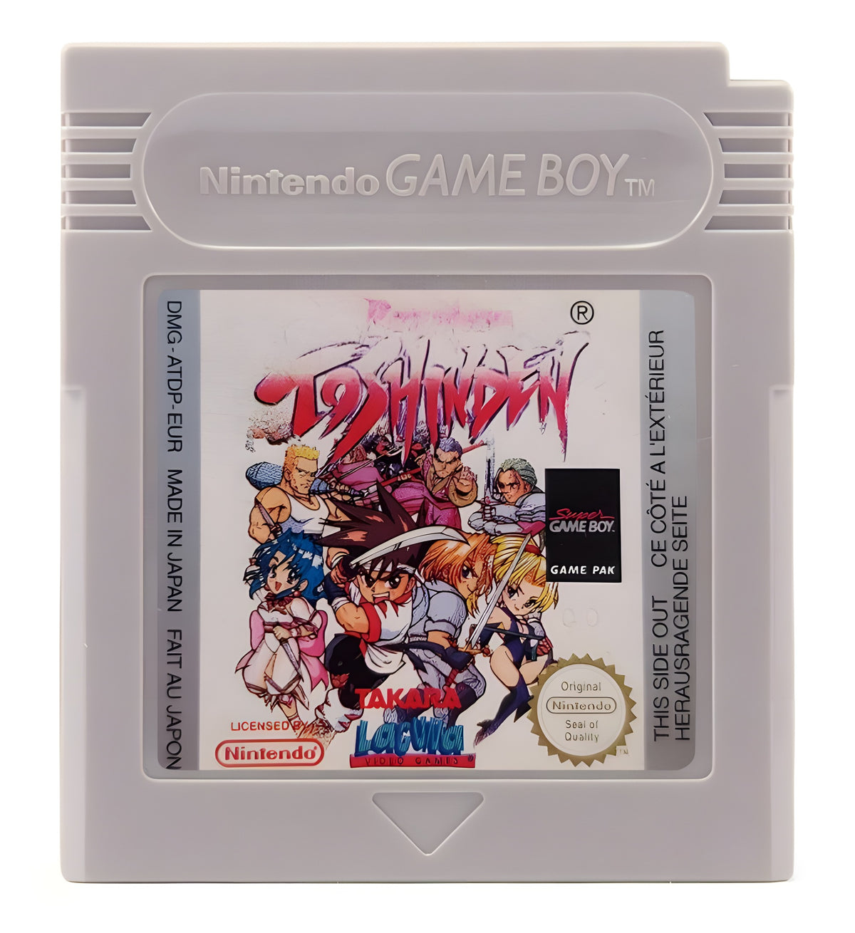 Das Modul von Battle Arena Toshinden für GameBoy