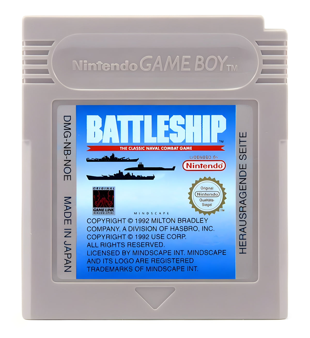 Das Modul von Battleship für GameBoy