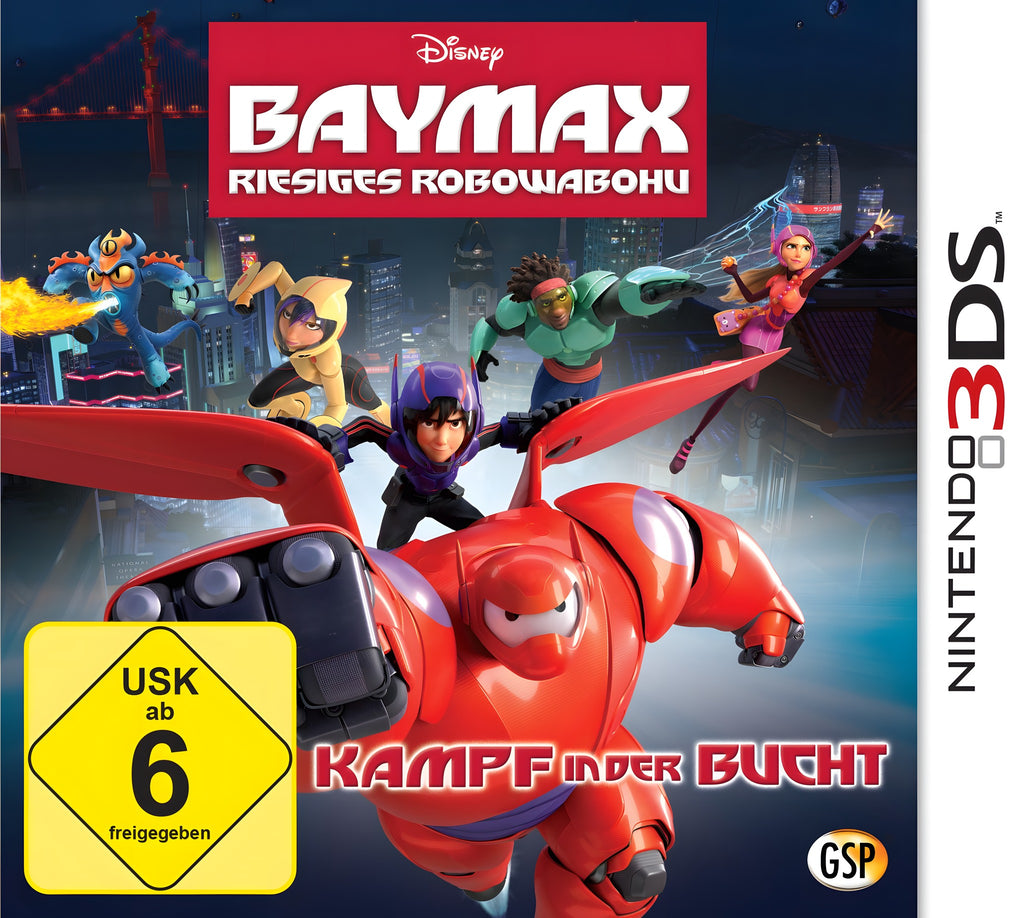 Baymax riesiges Robowabohu: Kampf in der Bucht (DE) – Cover Vorderseite