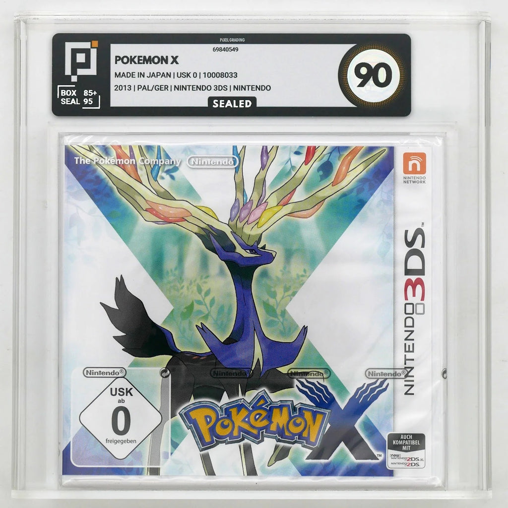 Pokémon X Pixel Grading SEALED 90 69840549 (DE) · Sammlerstück