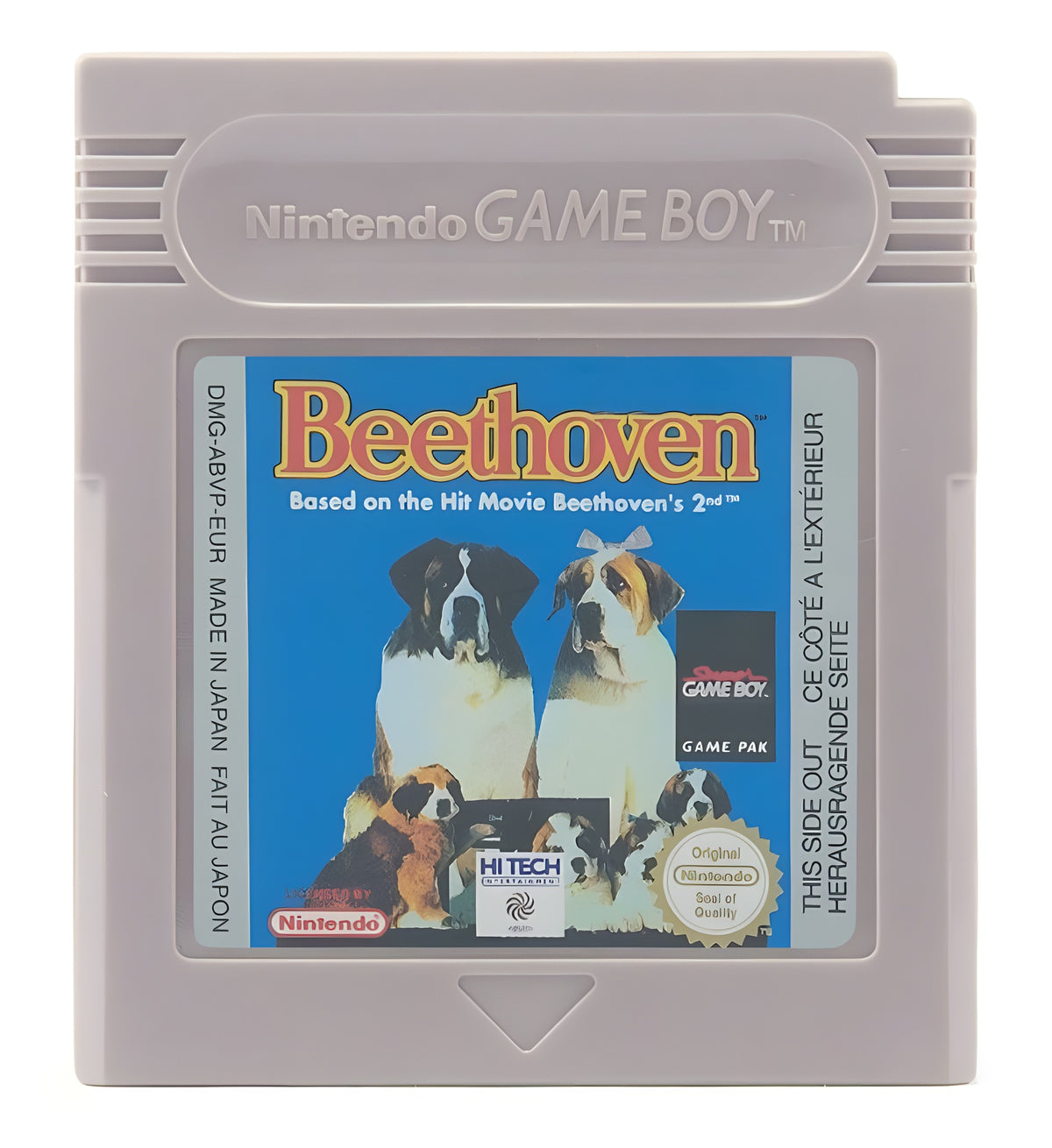 Das Modul von Beethoven für GameBoy