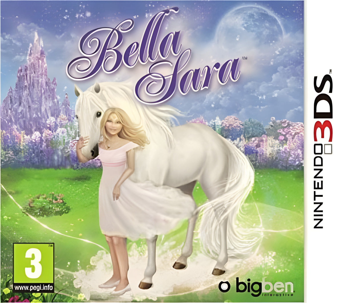 Das Cover von Bella Sara: The Magical Horse Adventures für Nintendo 3DS