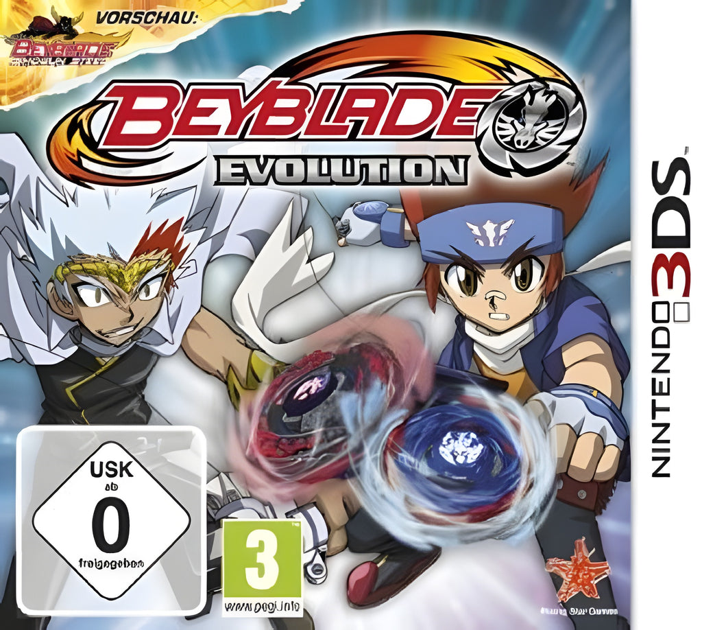 Das Cover von Beyblade: Evolution für Nintendo 3DS