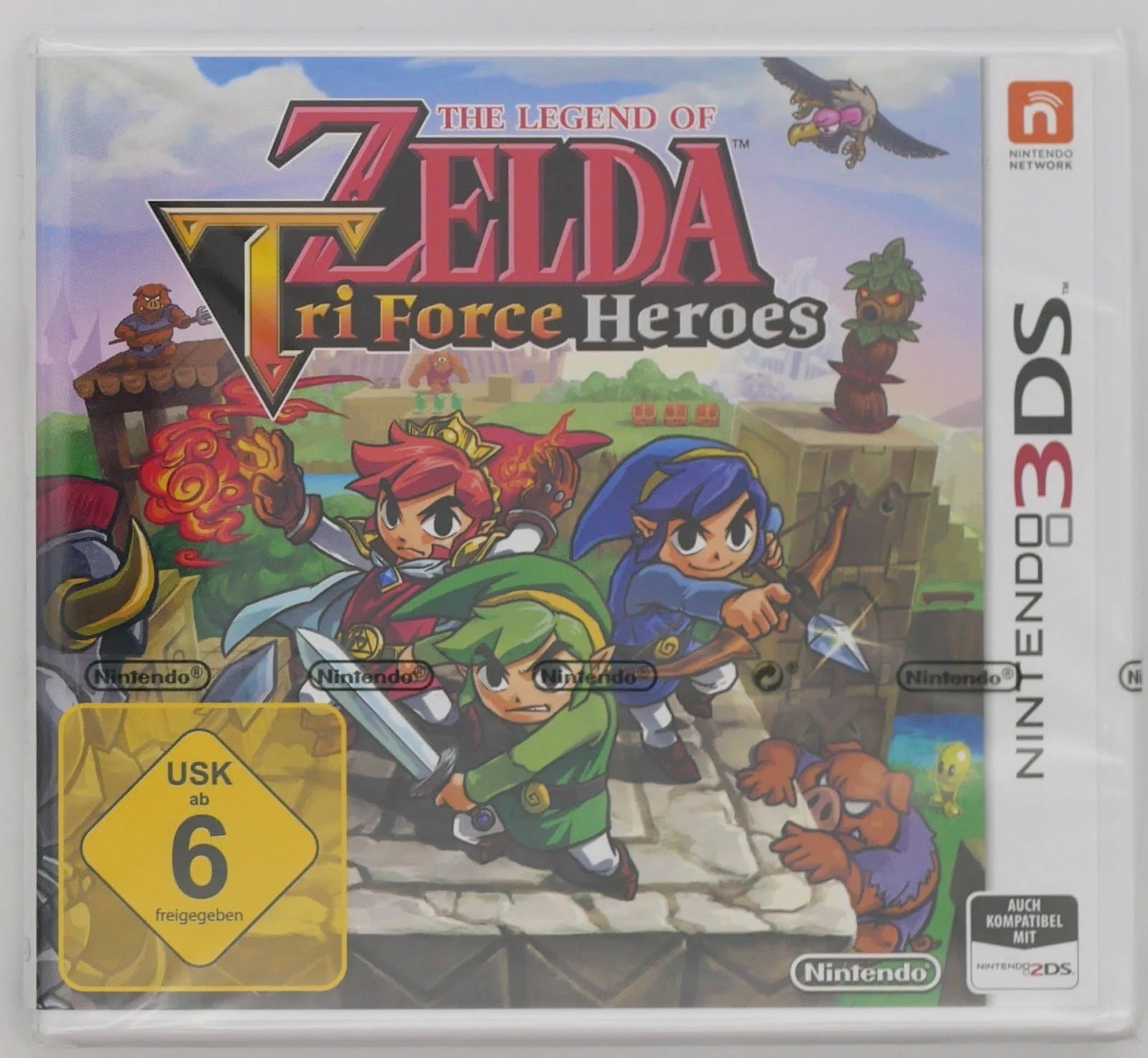 The Legend of Zelda: Tri Force Heroes Pixel Grading SEALED 90+ 16806218 (DE) · Sammlerstück