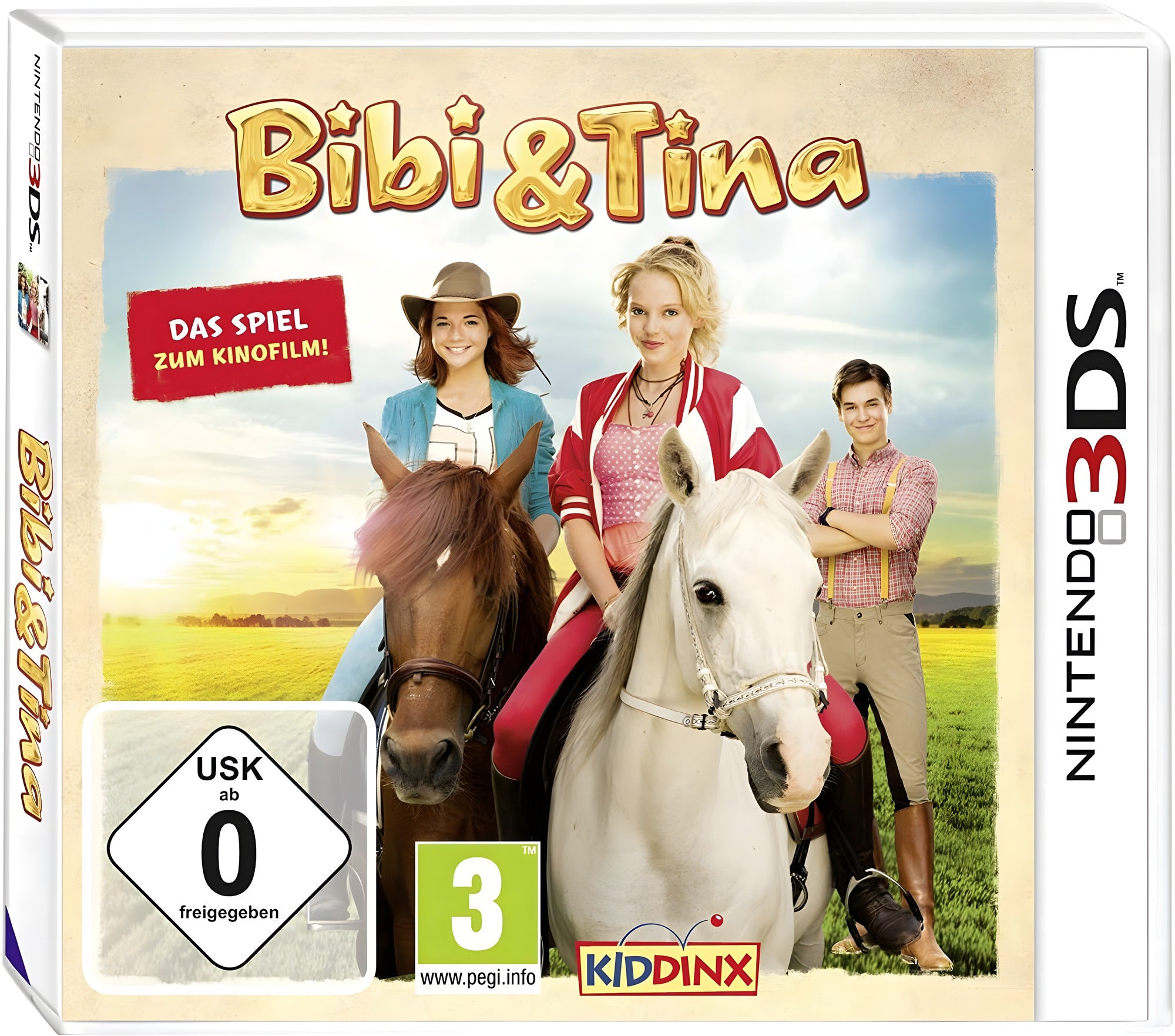 Das Cover von Bibi Tina: Das Spiel Zum Kinofilm für Nintendo 3DS