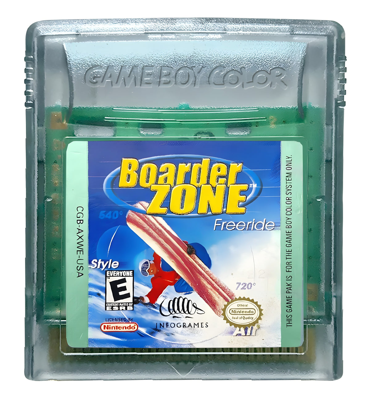 Das Modul von Boarder Zone für GameBoy Color