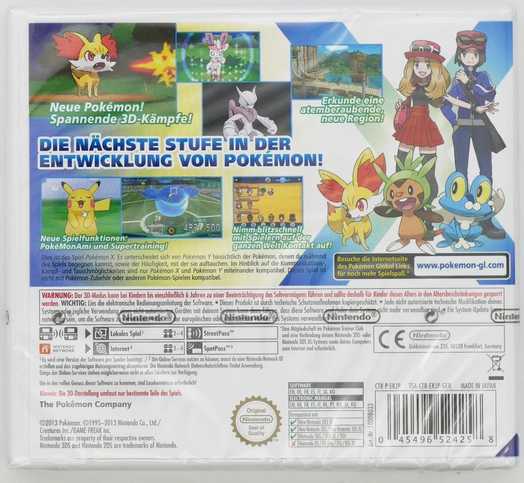 Pokémon X Pixel Grading SEALED 85+ 70573647 (DE) · Sammlerstück