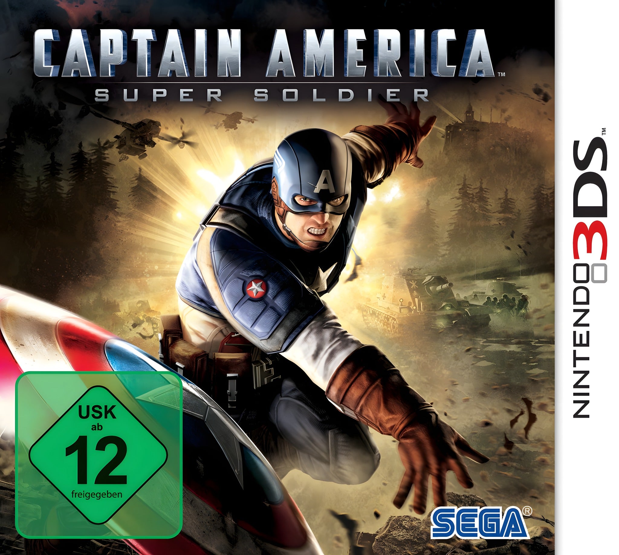 Captain America: Super Soldier – Cover Vorderseite