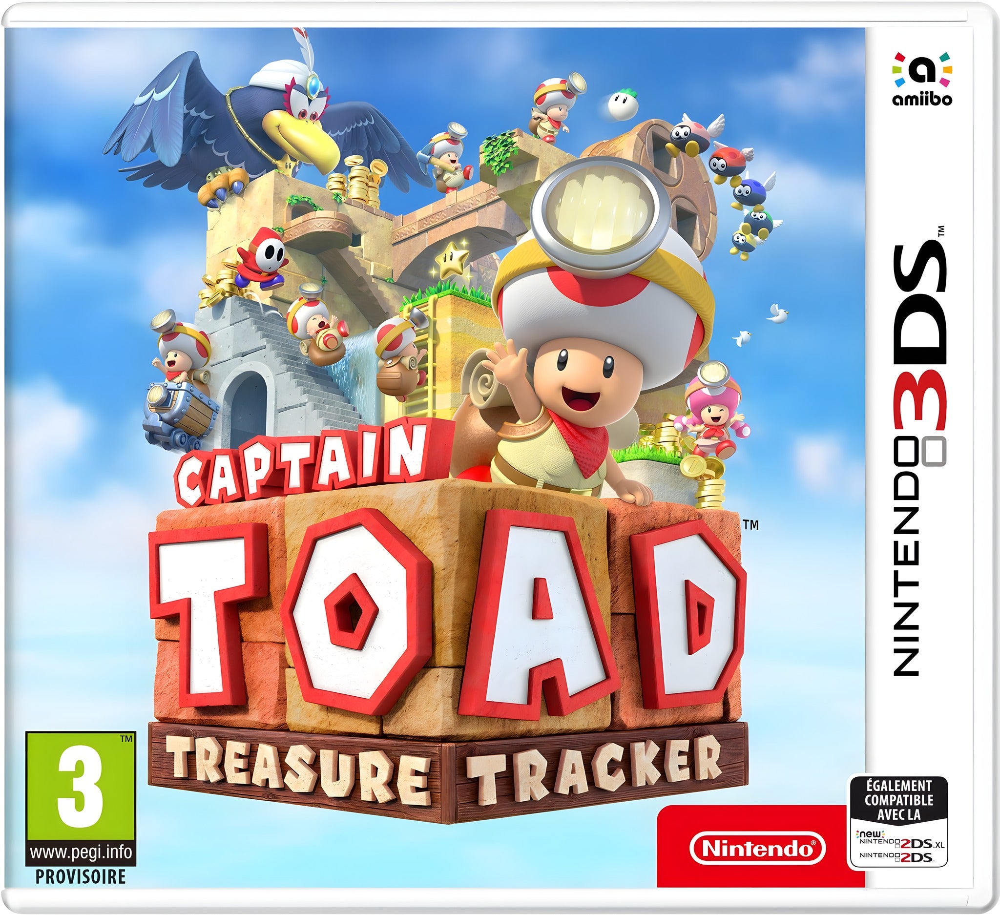 Captain Toad: Treasure Tracker (FR) – Cover Vorderseite