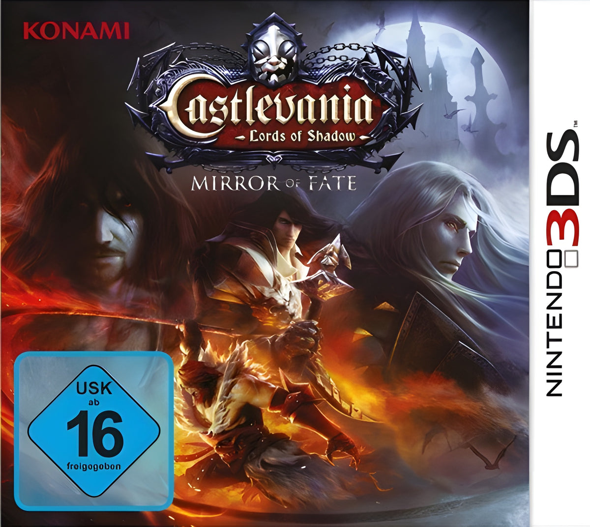 Das Cover von Castlevania: Lords of Shadow / Mirror of Fate für Nintendo 3DS