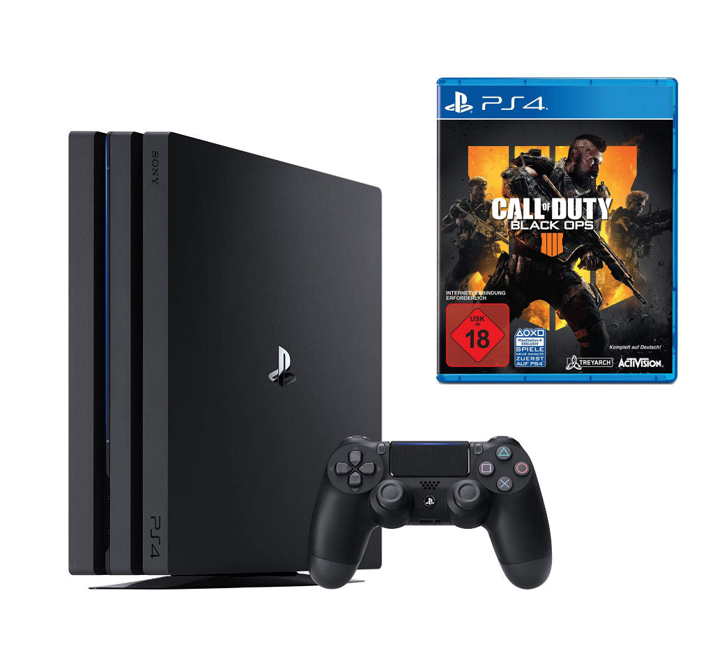 Konsole Pro 1TB schwarz + CoD: Black Ops 4 + Original Controller (DE)