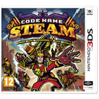 Das Cover von Code Name: S.T.E.A.M. zeigt eine Gruppe von Helden mit Steampunk-Waffen, USK ab 12.