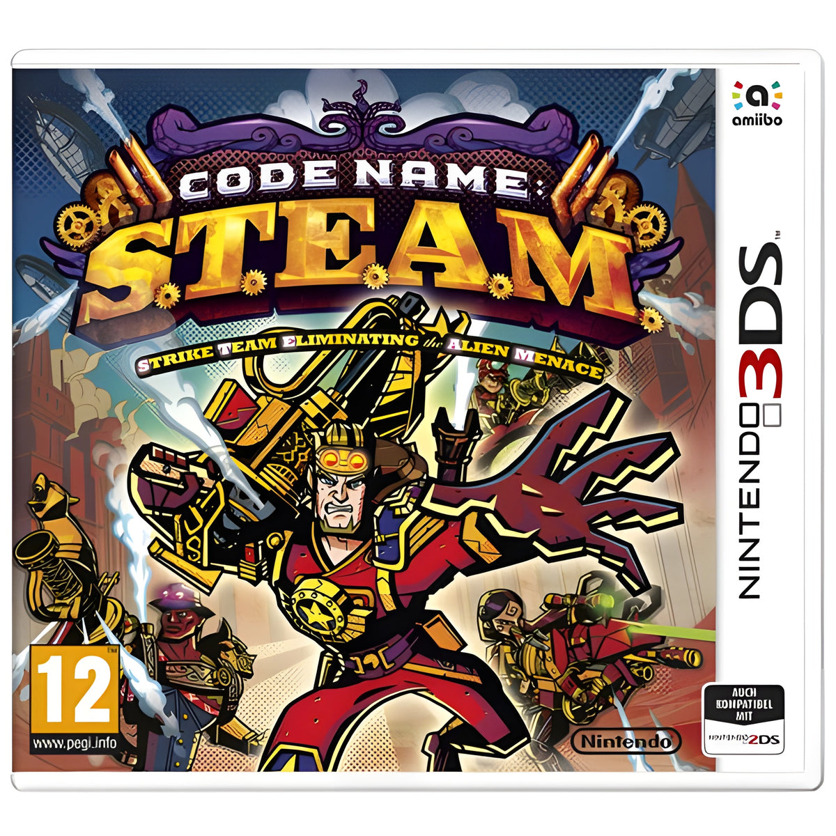 Das Cover von Code Name: S.T.E.A.M. für Nintendo 3DS