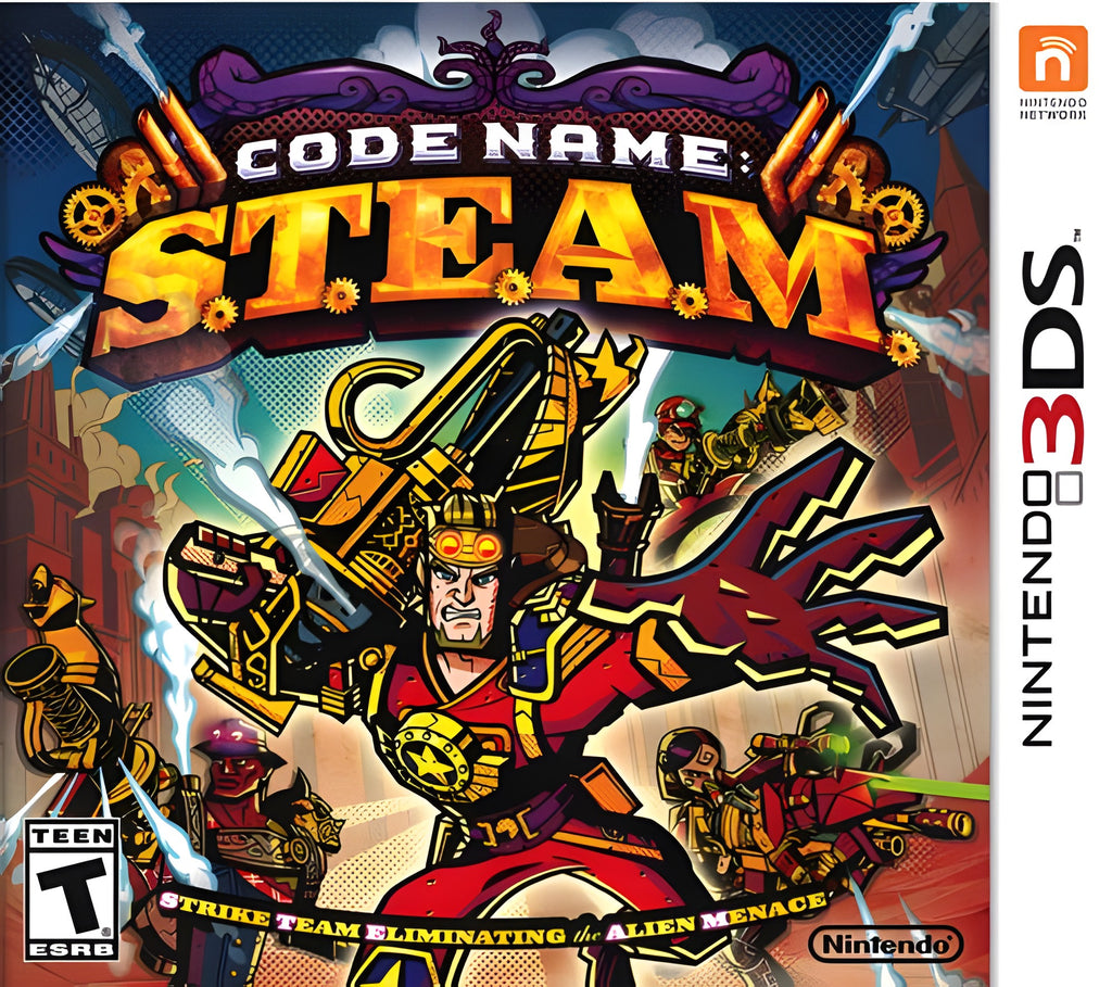 Das Cover von Code Name: S.T.E.A.M. für Nintendo 3DS