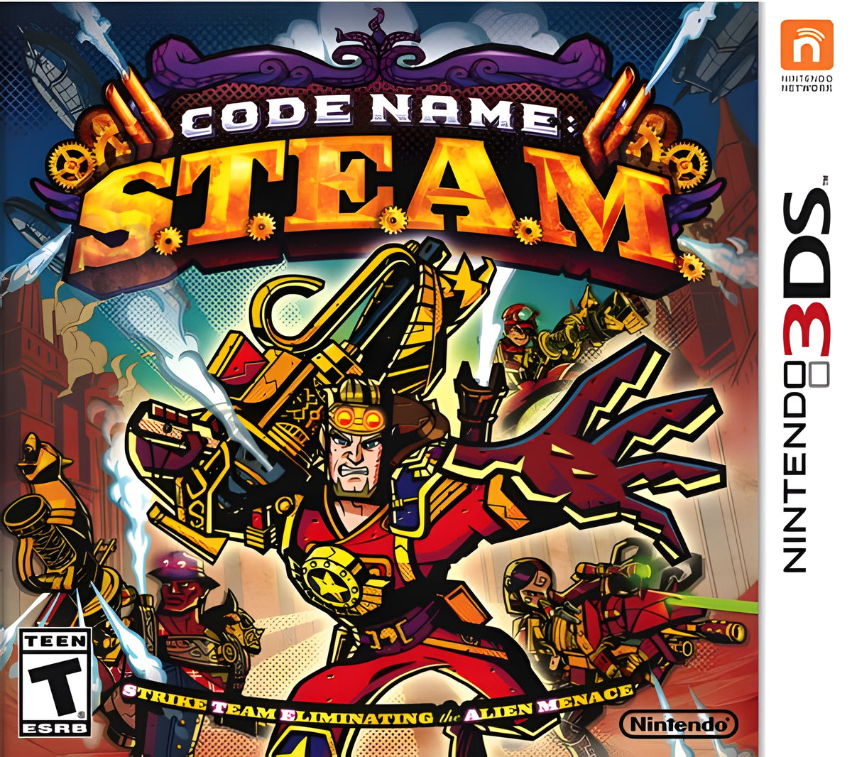 Das Cover von Code Name: S.T.E.A.M. für Nintendo 3DS