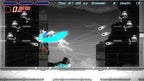 Eine Szene aus Cogen: Sword Of Rewind zeigt die Heldin mit Zeitreise-Effekt und mehreren Gegnern.