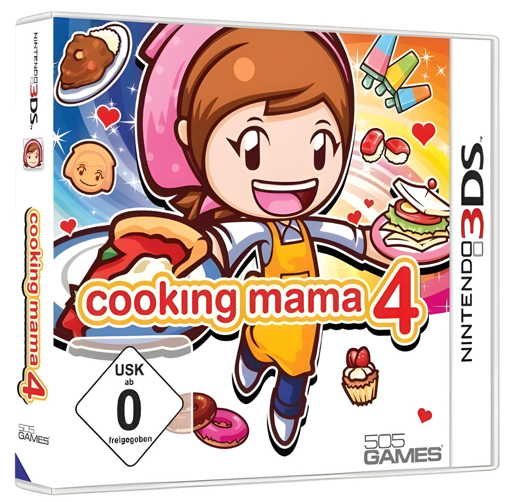 Das Cover von Cooking Mama 4 für Nintendo 3DS