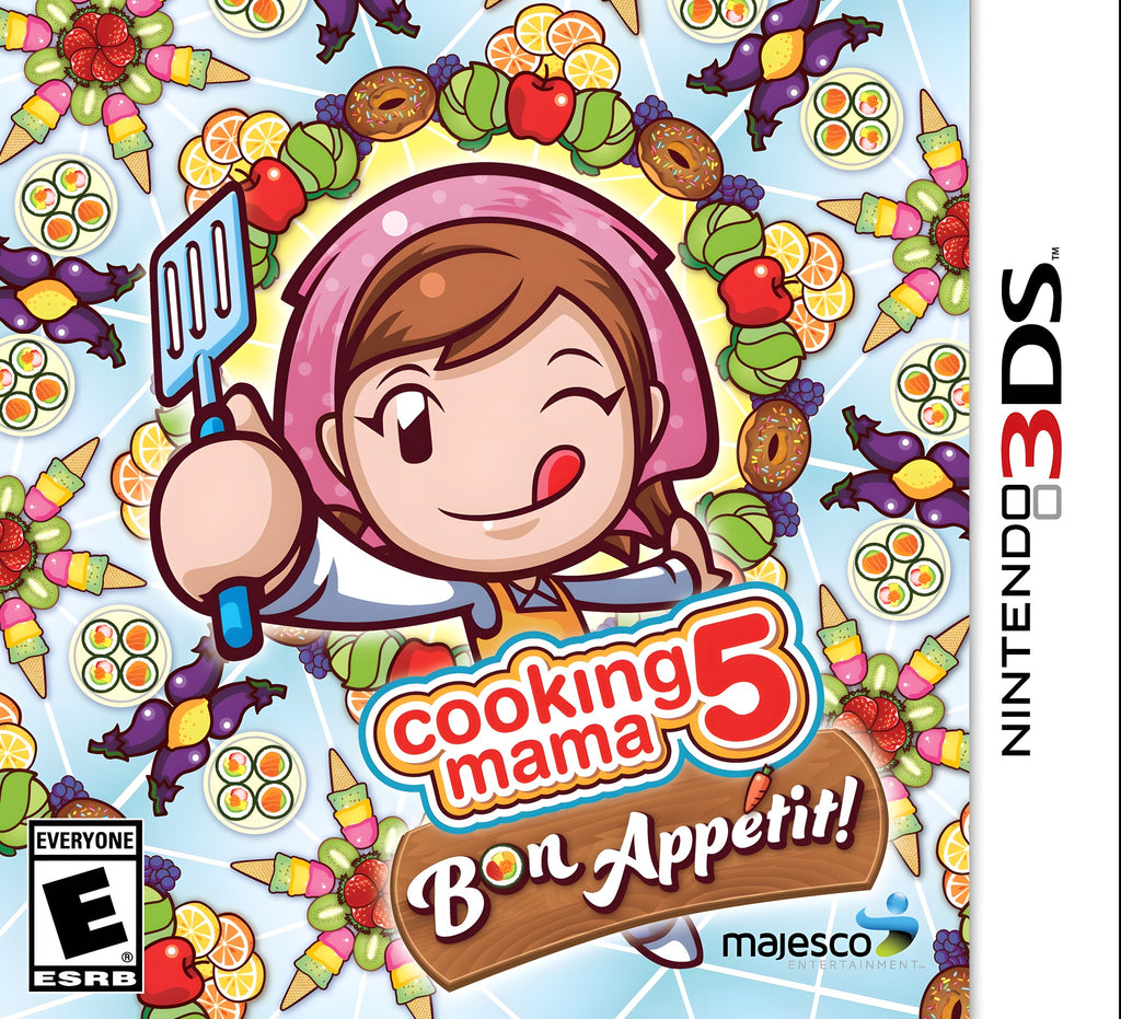 Cooking Mama 5: Bon Appetit! (US) – Cover Vorderseite
