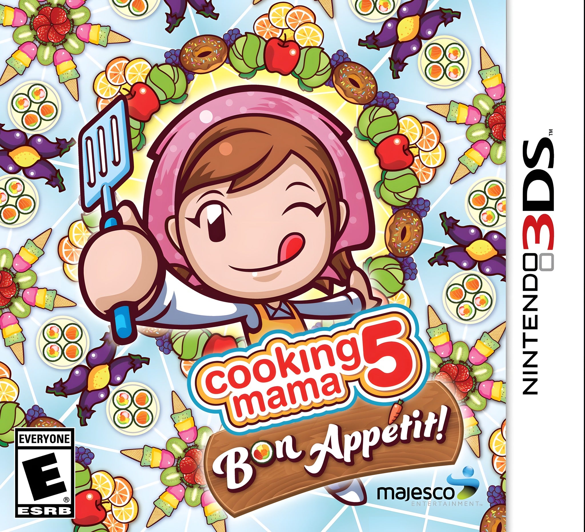 Cooking Mama 5: Bon Appetit! (US) – Cover Vorderseite