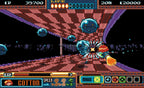 In Cotton 16Bit Special Pack Limited Edition fliegt eine Hexe auf einem Besen durch eine Höhle und schießt auf Gegner.