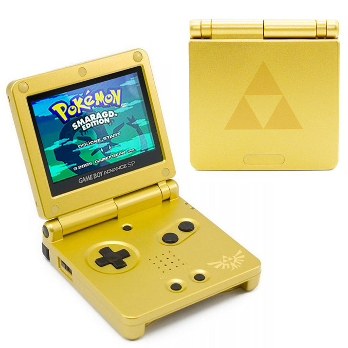 Konsole GBA SP Zelda IPS Display + Netzteil