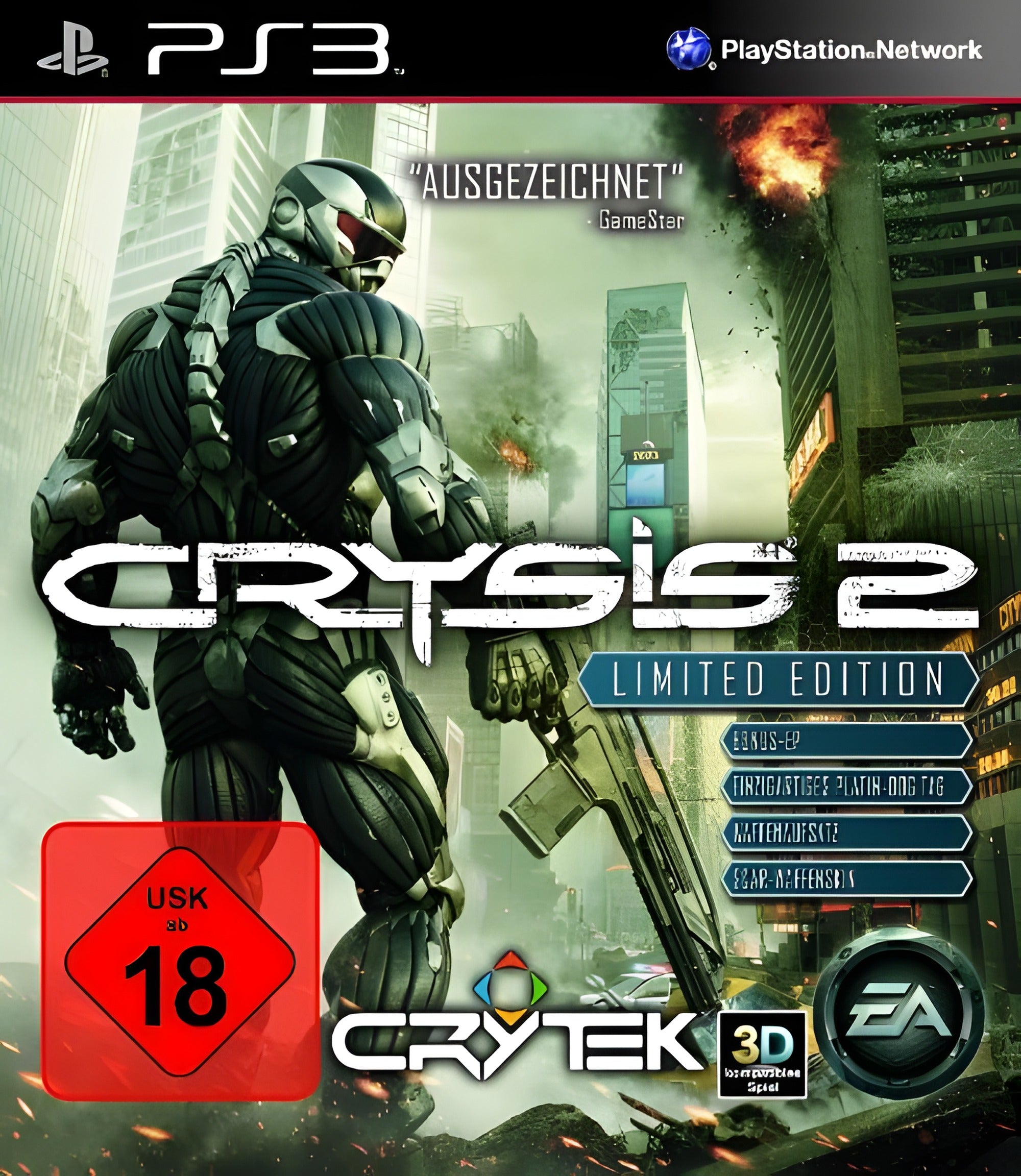 Crysis 2 Limited Edition (DE) — Limited Edition · Steelbook