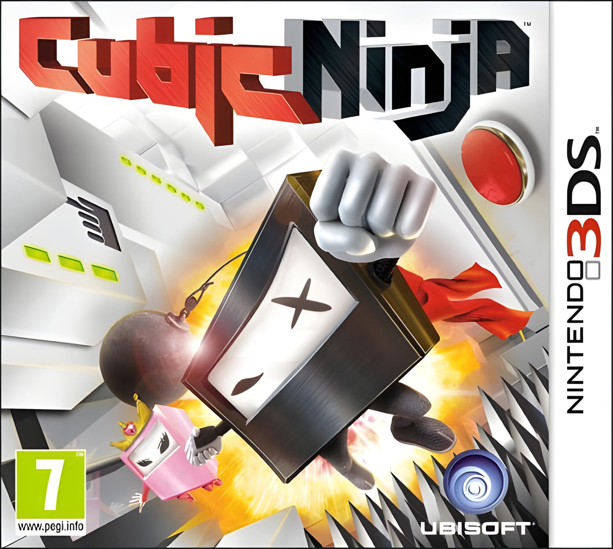 Das Cover von Cubic Ninja für Nintendo 3DS