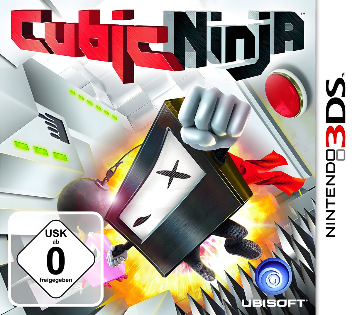 Das Cover von Cubic Ninja für Nintendo 3DS