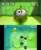 In Cut the Rope Trilogy ist Om Nom auf Level 12-6 zu sehen, umgeben von Magierhüten und Geistern.