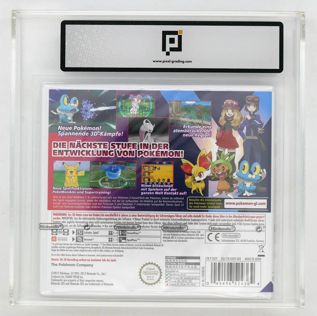 Pokémon Y Pixel Grading SEALED 90+ 33897021 (DE) · Sammlerstück
