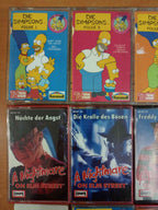 MC - Kassetten-Set S61: Freddy Krüger, Simpsons