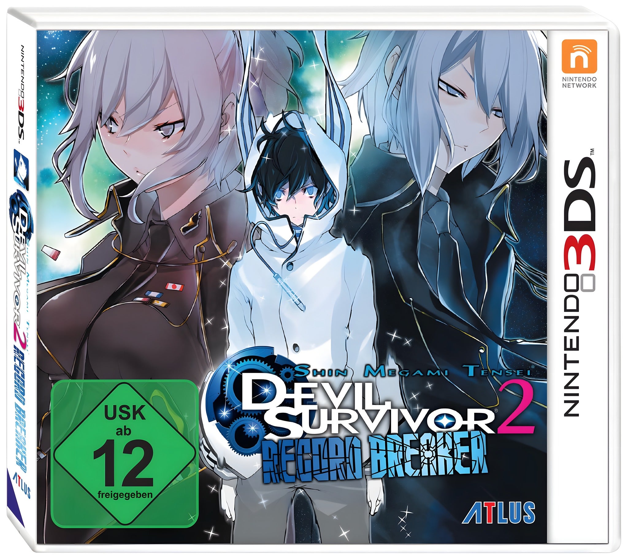 Devil Survivor 2: Record Breaker (DE) – Cover Vorderseite