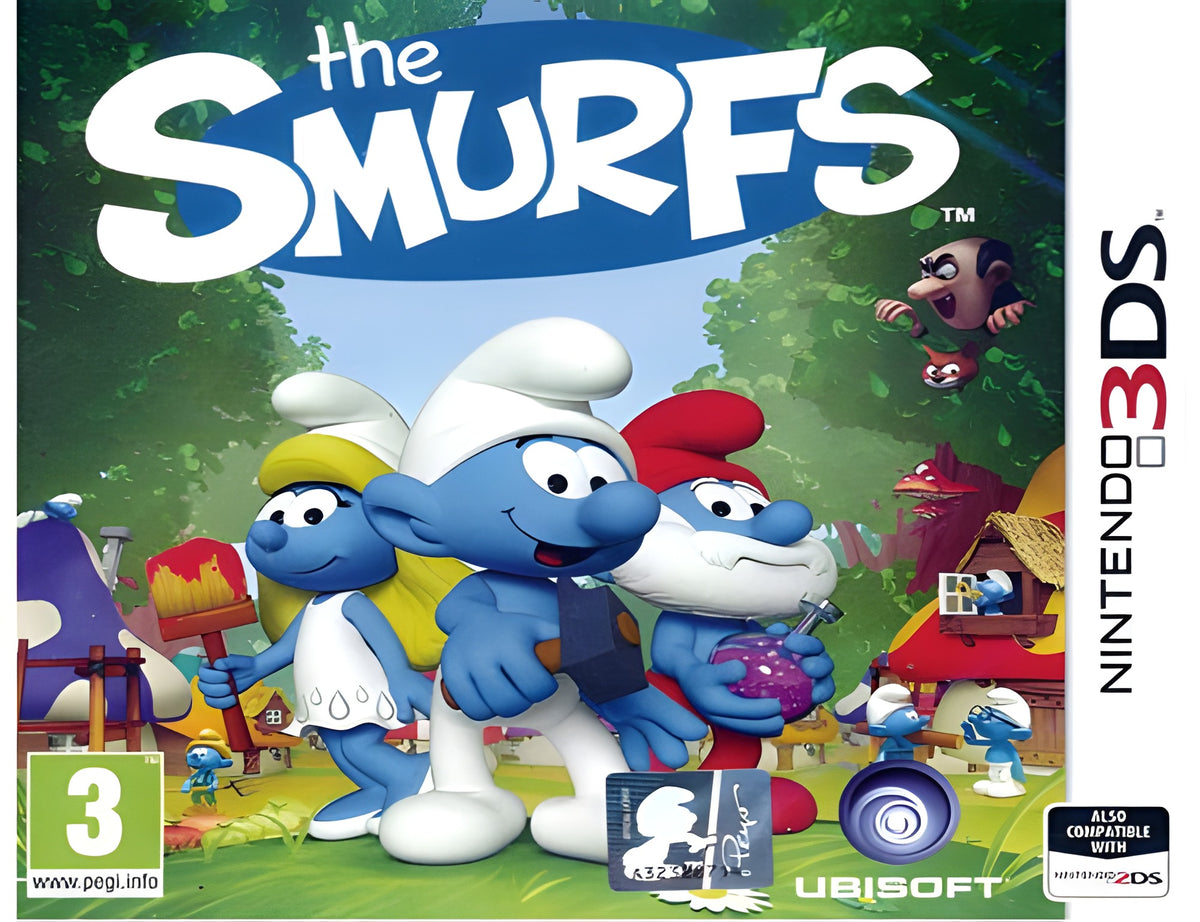 Das Cover von Die Schlümpfe / The Smurfs für Nintendo 3DS