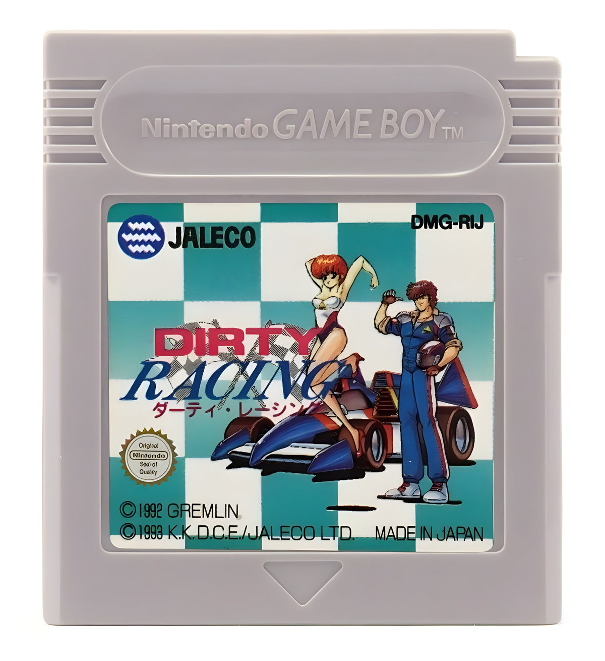 Das Modul von Dirty Racing für GameBoy