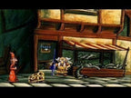 Zwei Charaktere stehen in Discworld 1 vor einem Geschäft mit einem "Photo"-Schild.