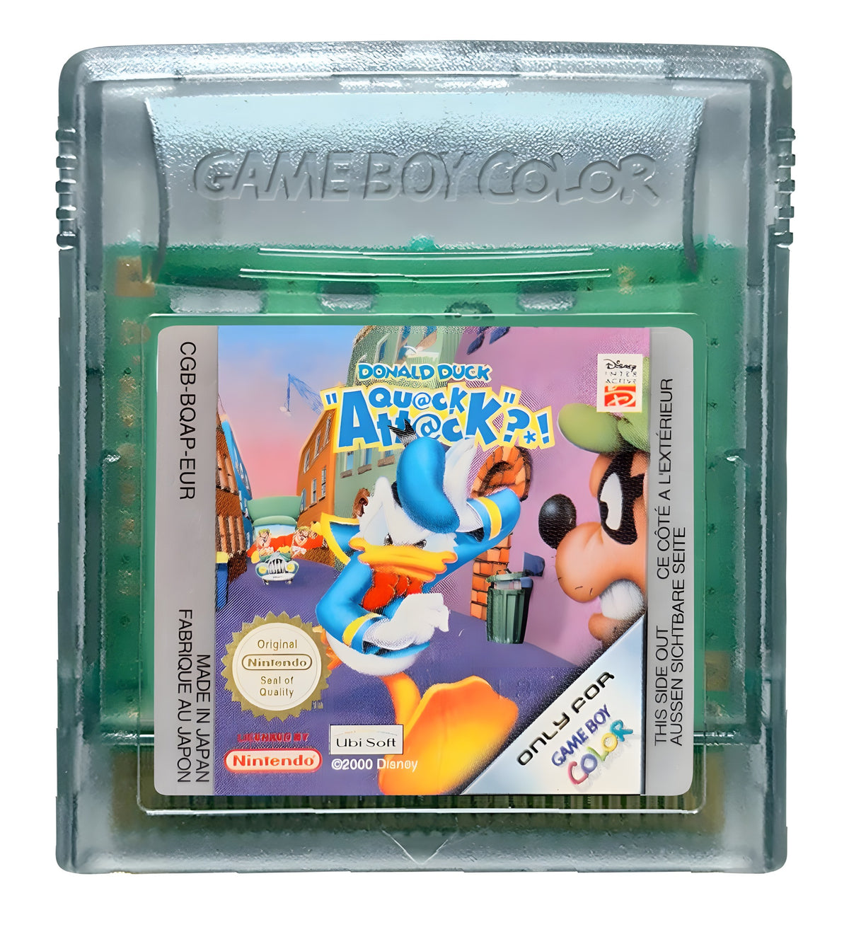 Das Modul von Donald Duck: Goin' Quackers für GameBoy Color