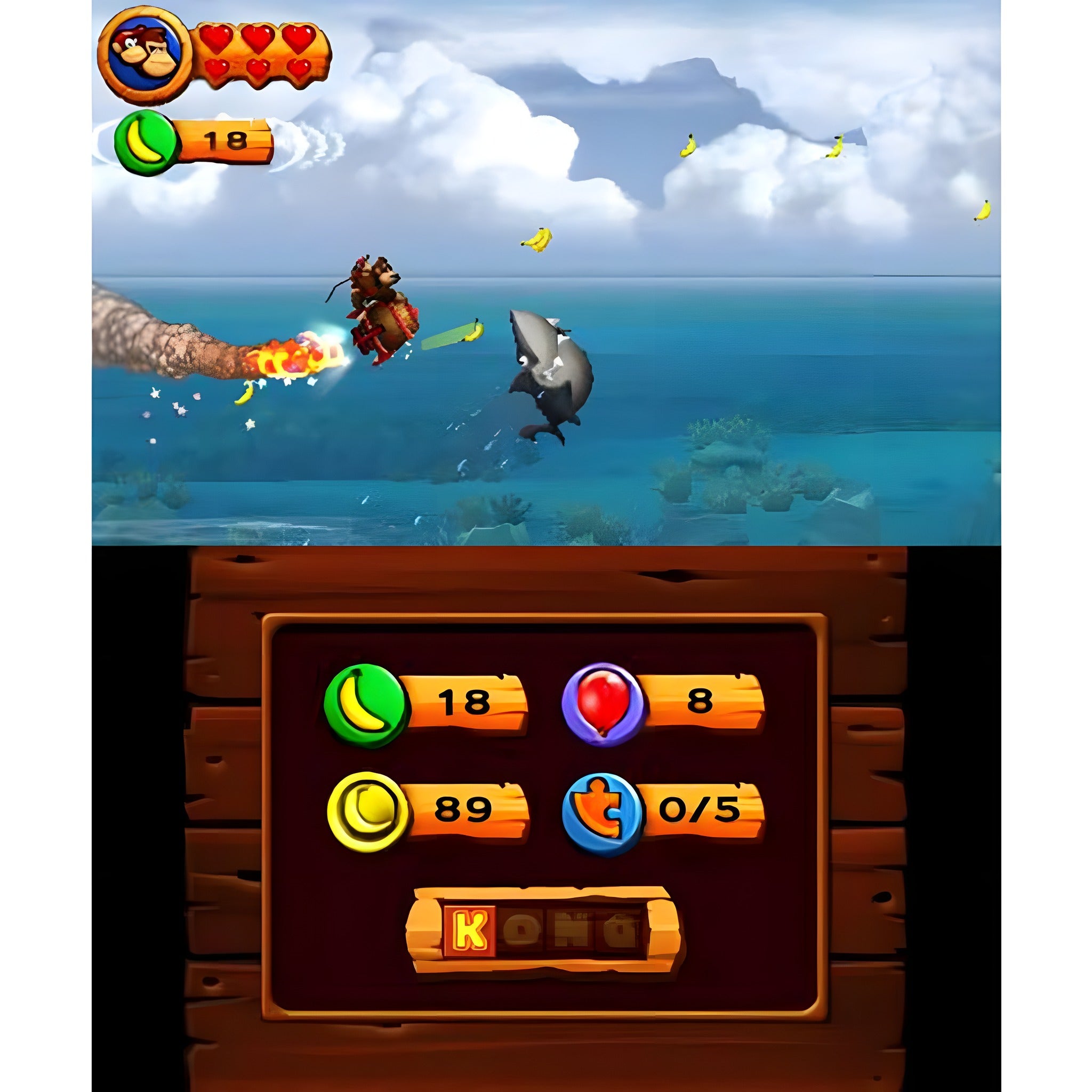 Donkey Kong Country Returns 3D (DE) — Nintendo Selects – Screenshot 2