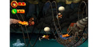 Donkey Kong Country - Returns 3D für Nintendo 3DS zeigt Donkey Kong und Diddy Kong in einer Lorenbahnfahrt.